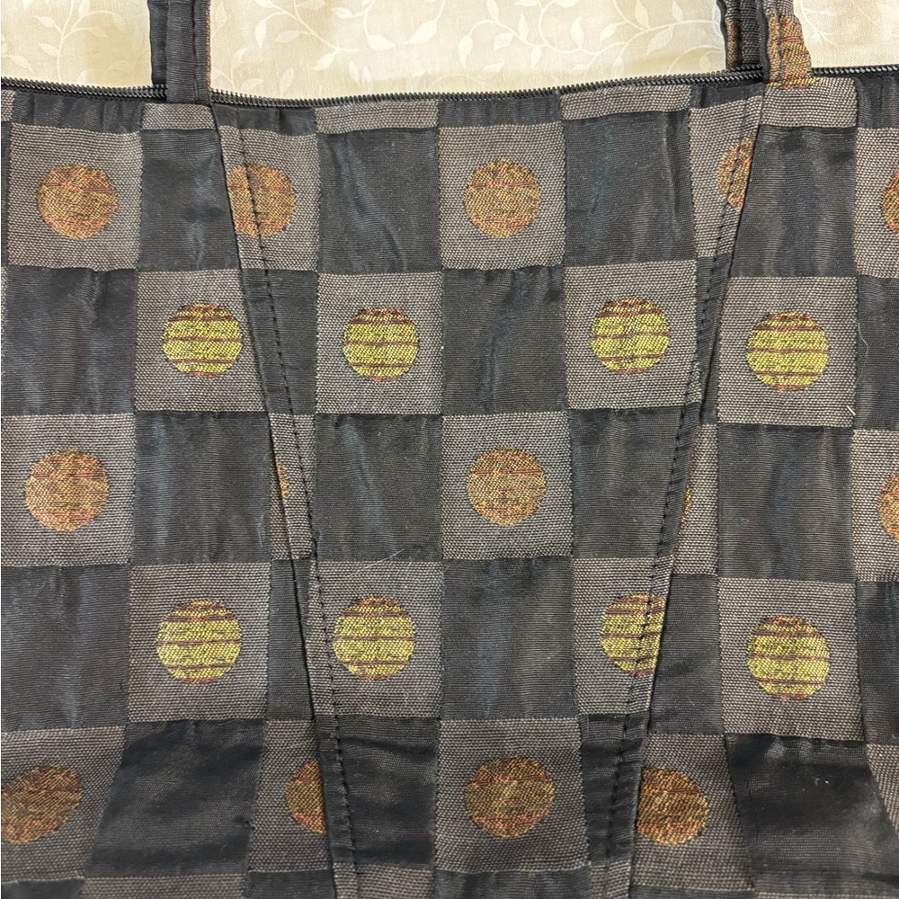 Grunge fairy Checkerboard Sunrise handbag! Hand made in Boulder for Maruca!!